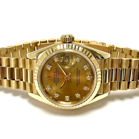 rolex bands president 18k yellow gold|ladies Oyster Perpetual datejust 18k.